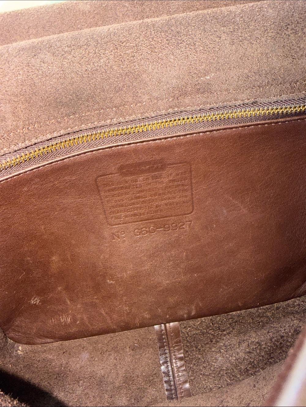 Coach Willis Bag in Mahogany from 1996 in great vintage condition, w/dust bag - Picture 3 of 14